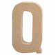 Lettre Papier -Maché - Q, 20,5 cm