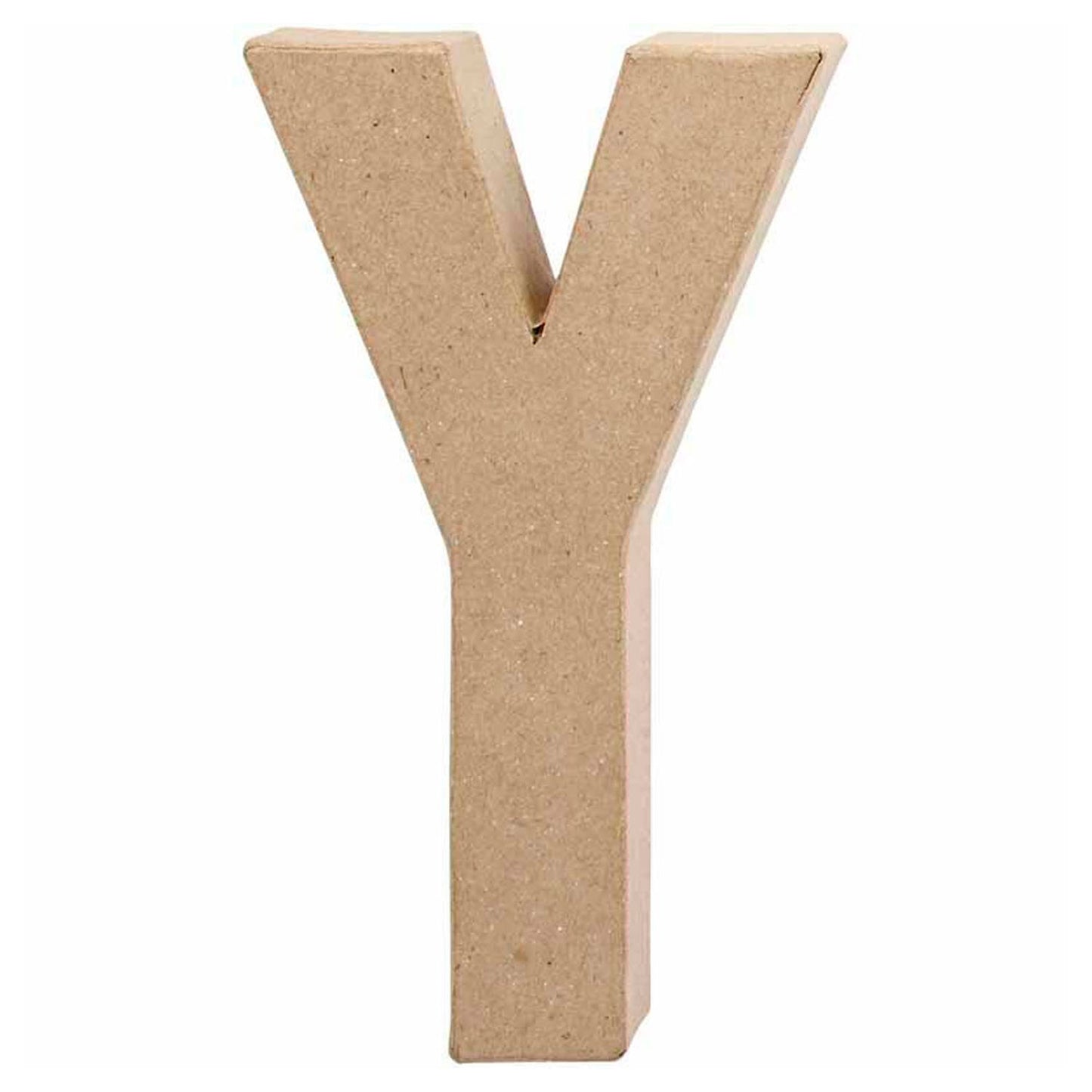 Lettre Papier -Maché - Y, 20,5 cm