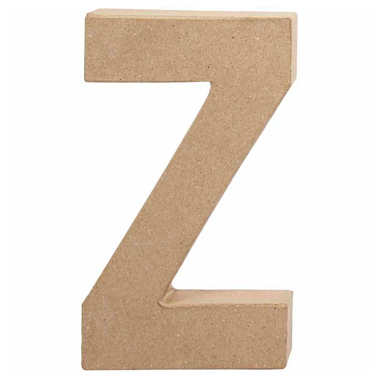 Lettre Papier -maché - Z, 20,5 cm
