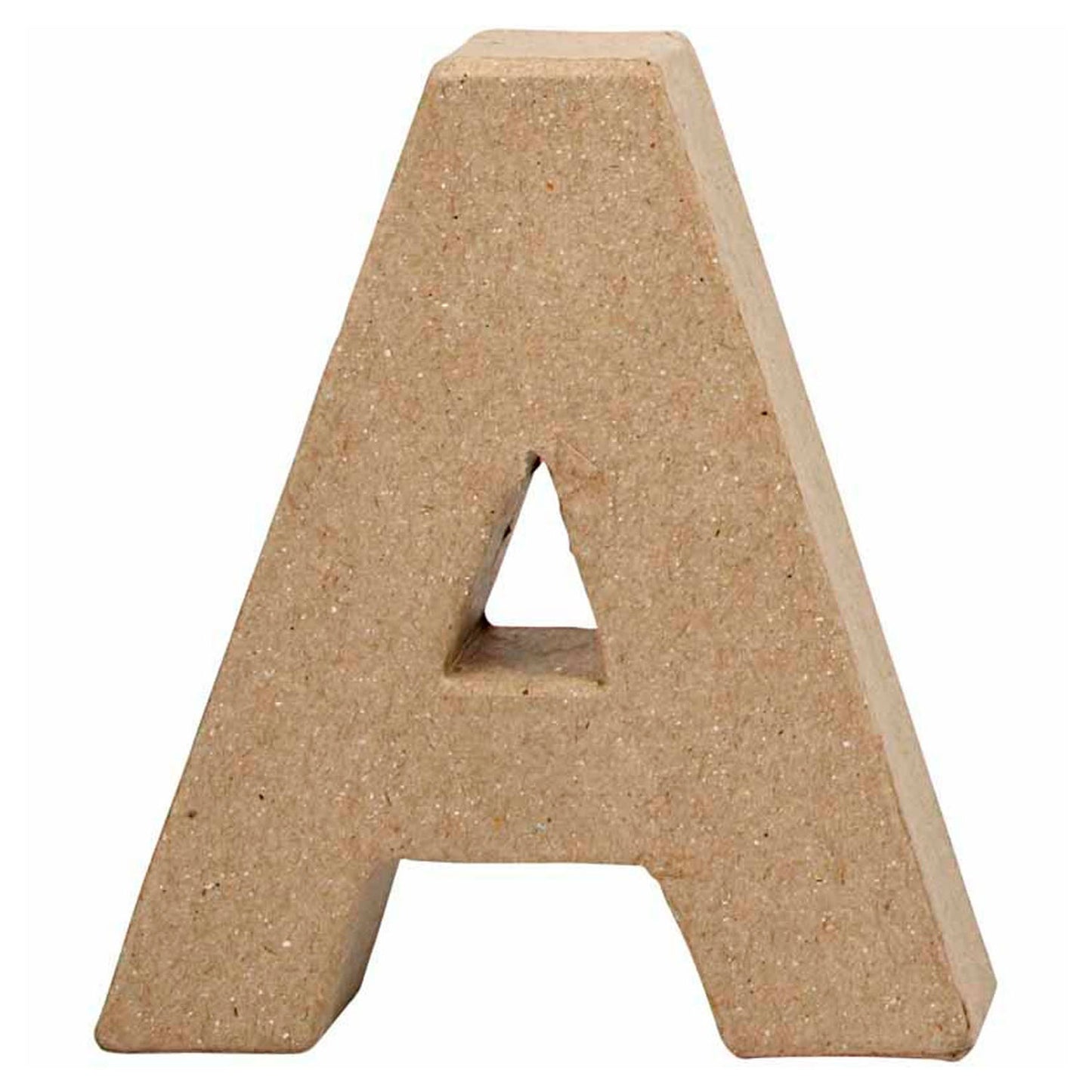 Creativ Company Lettre en papier mâché A, 10cm