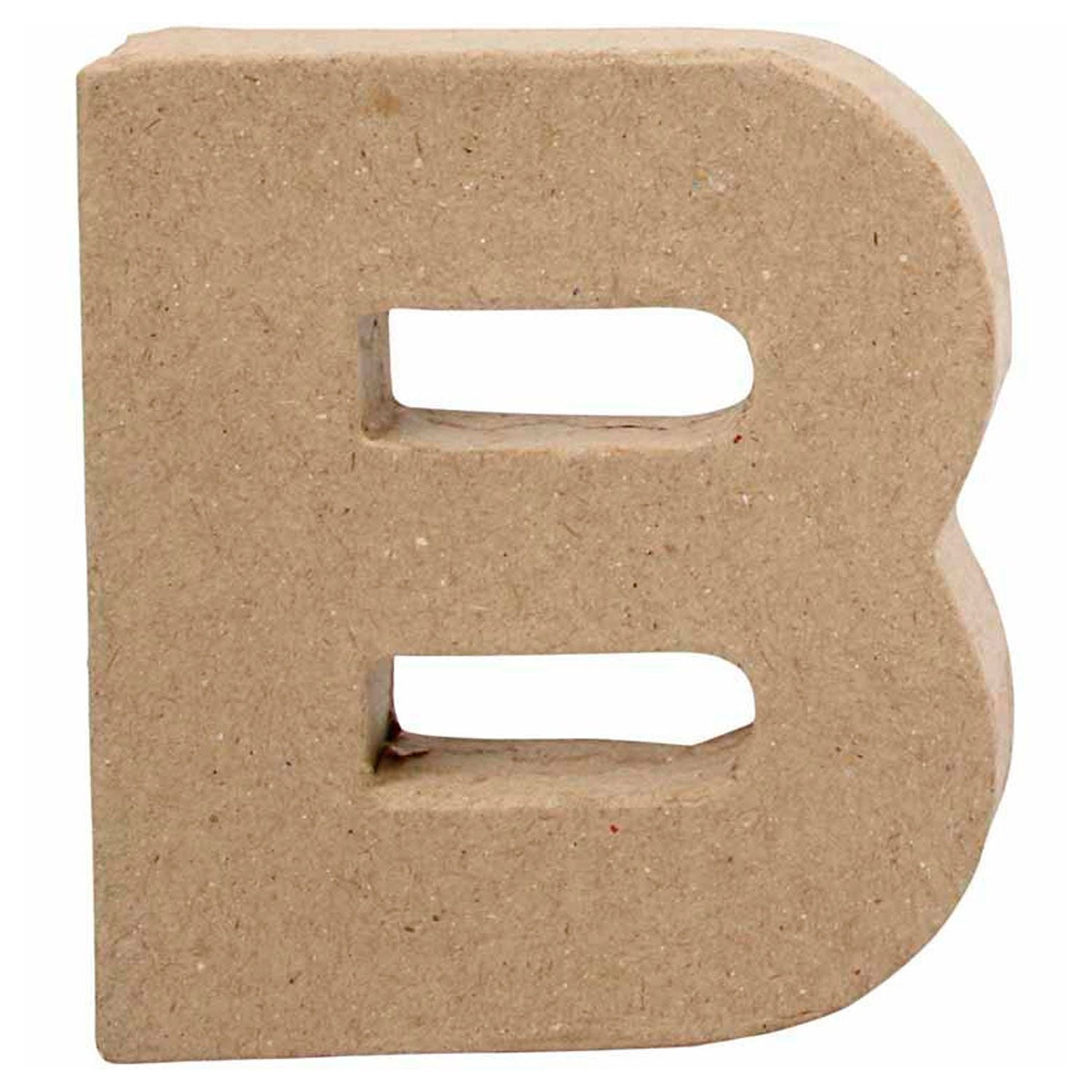 Lettre Papier -maché - B, 10cm