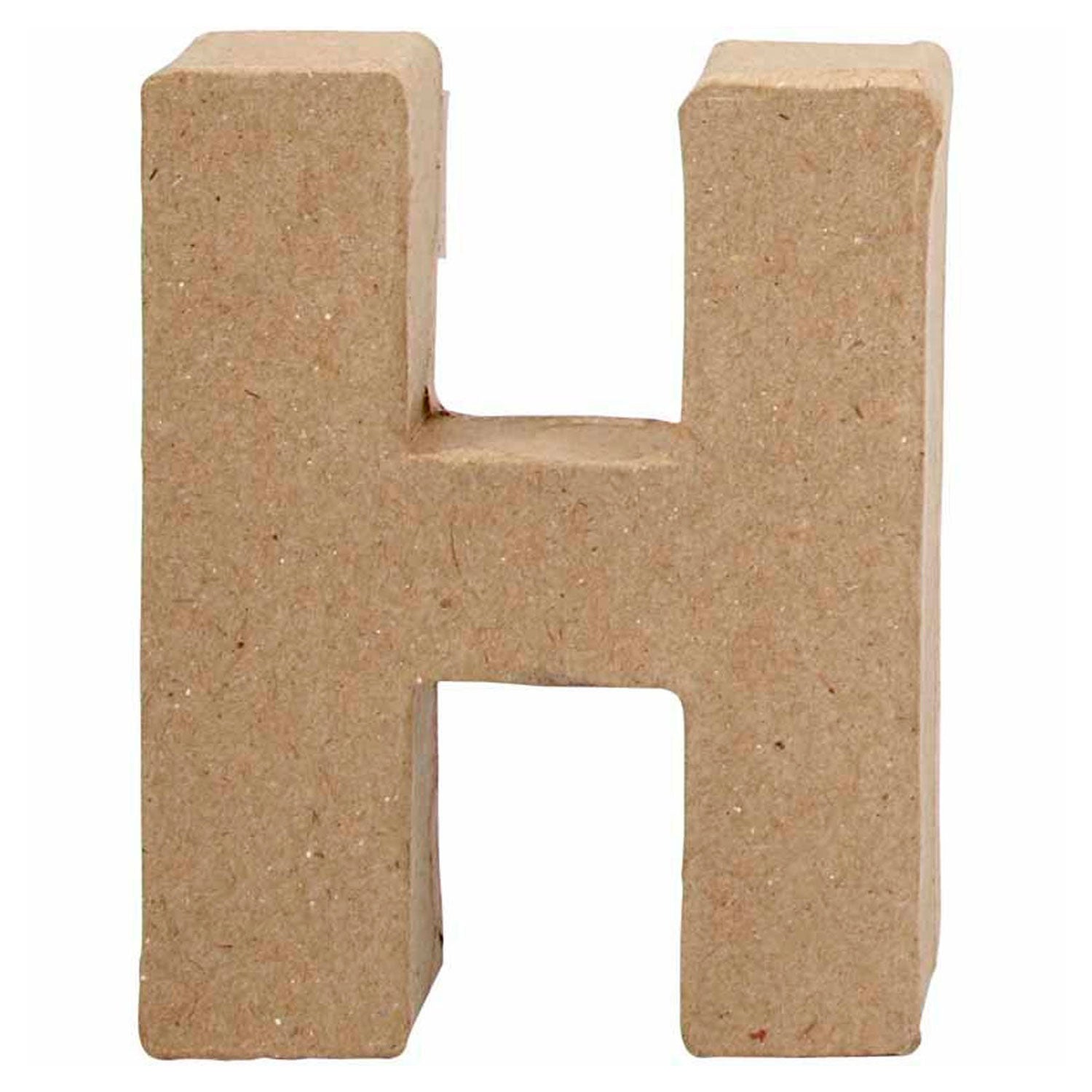 Lettre Papier -maché - H, 10cm