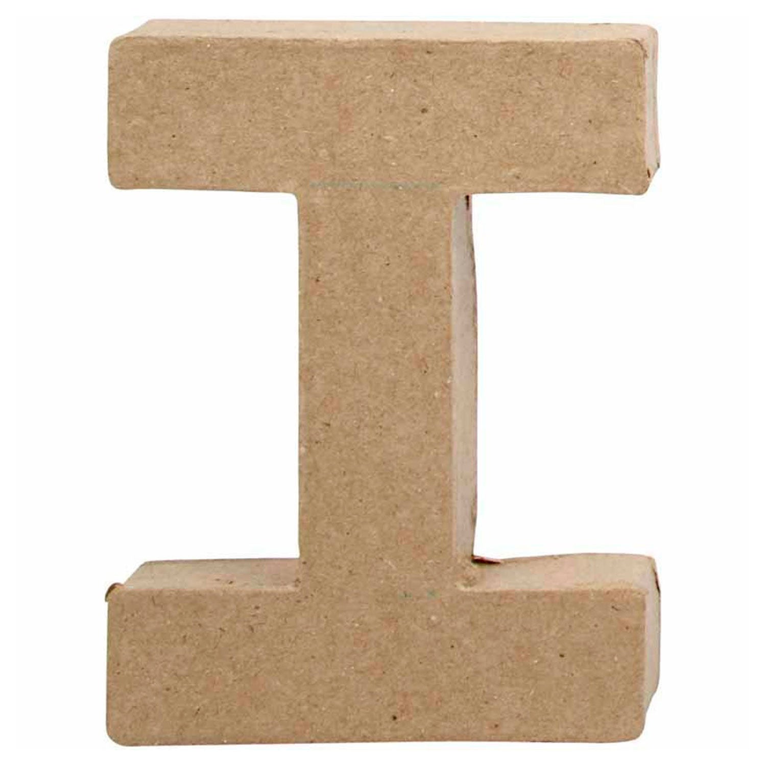 Lettre Papier -Maché - I, 10cm