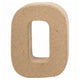 Lettre Papier -Maché - O, 10cm