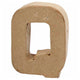 Lettre Papier -maché - Q, 10cm