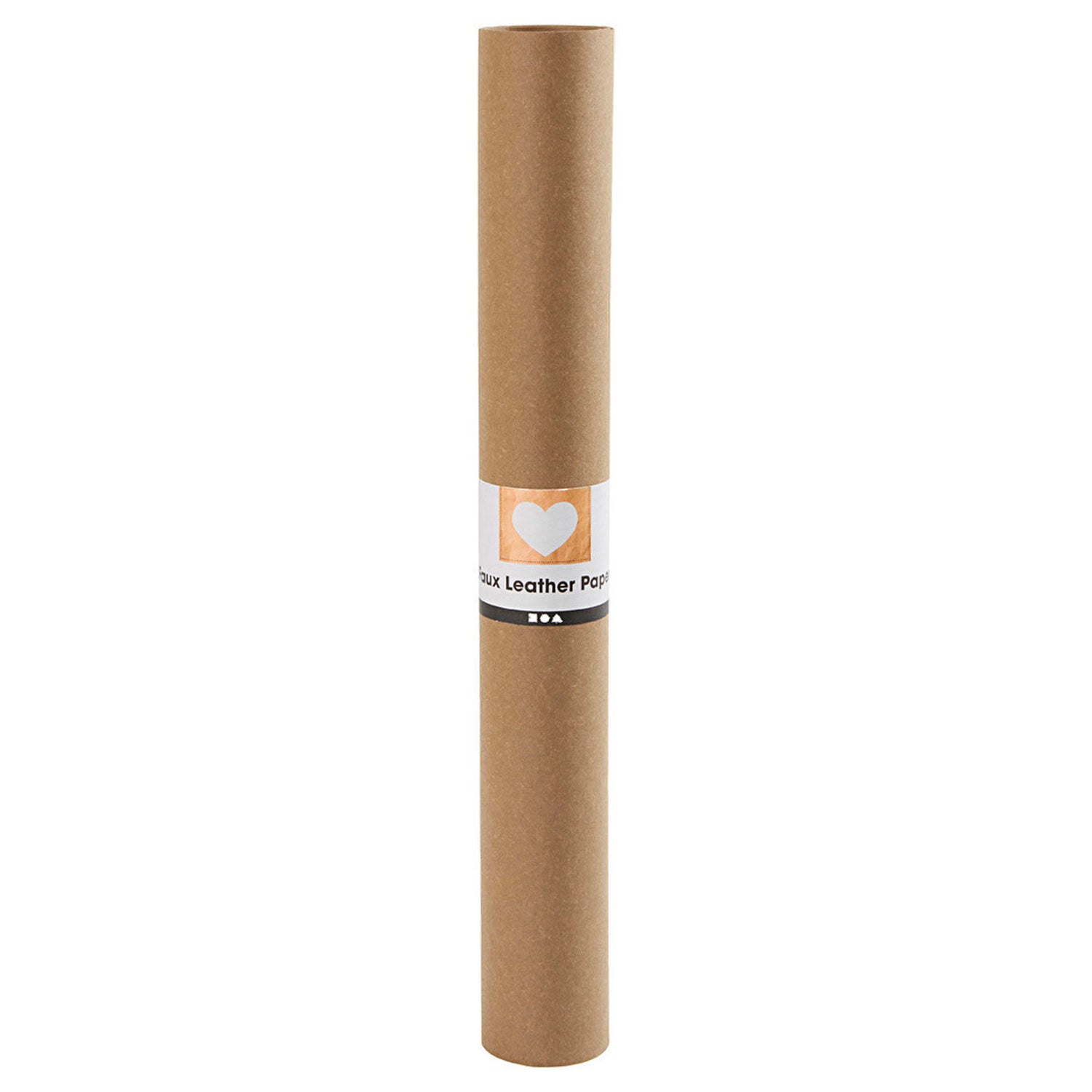 Papier en cuir faux marron foncé, 1mtr.