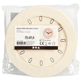 Horloge avec cadre en bois - afbeelding 2