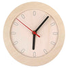 Horloge avec cadre en bois