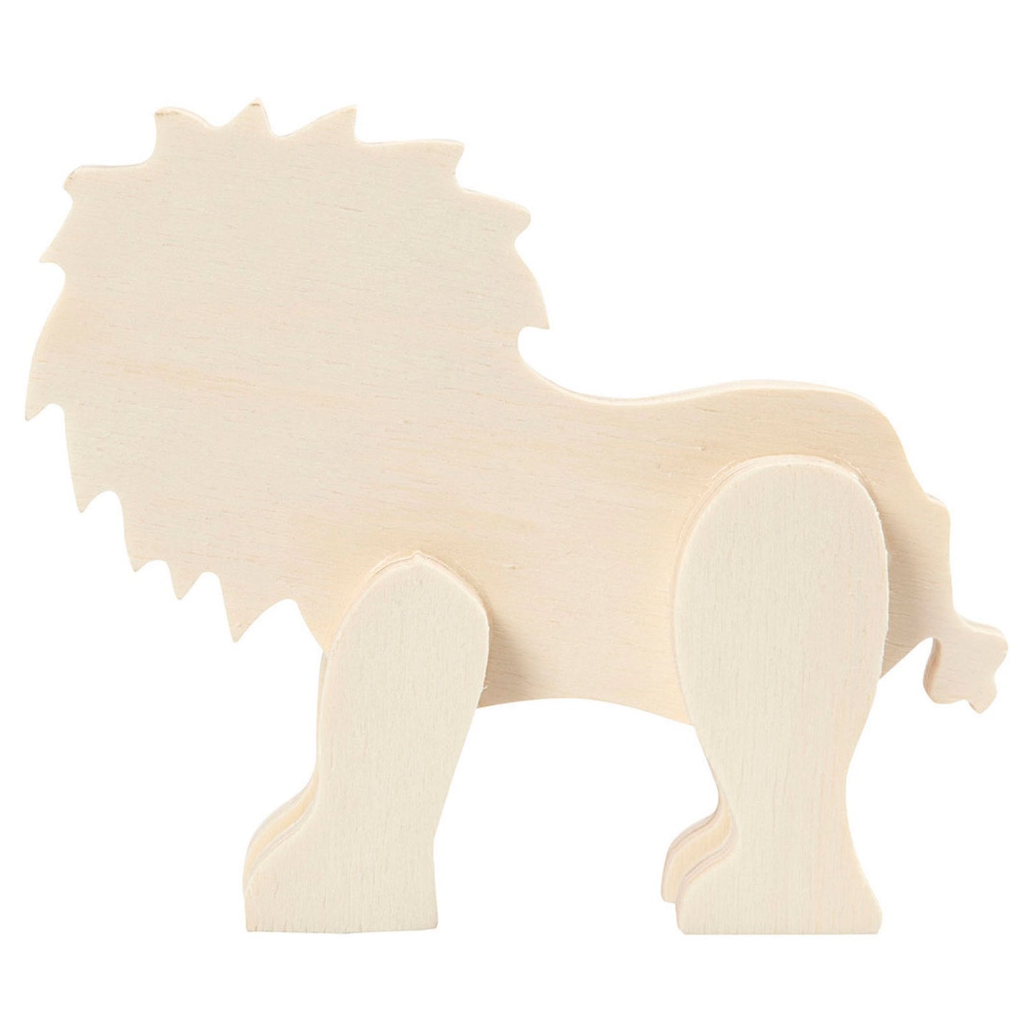 Figurine en bois Animal - Lion