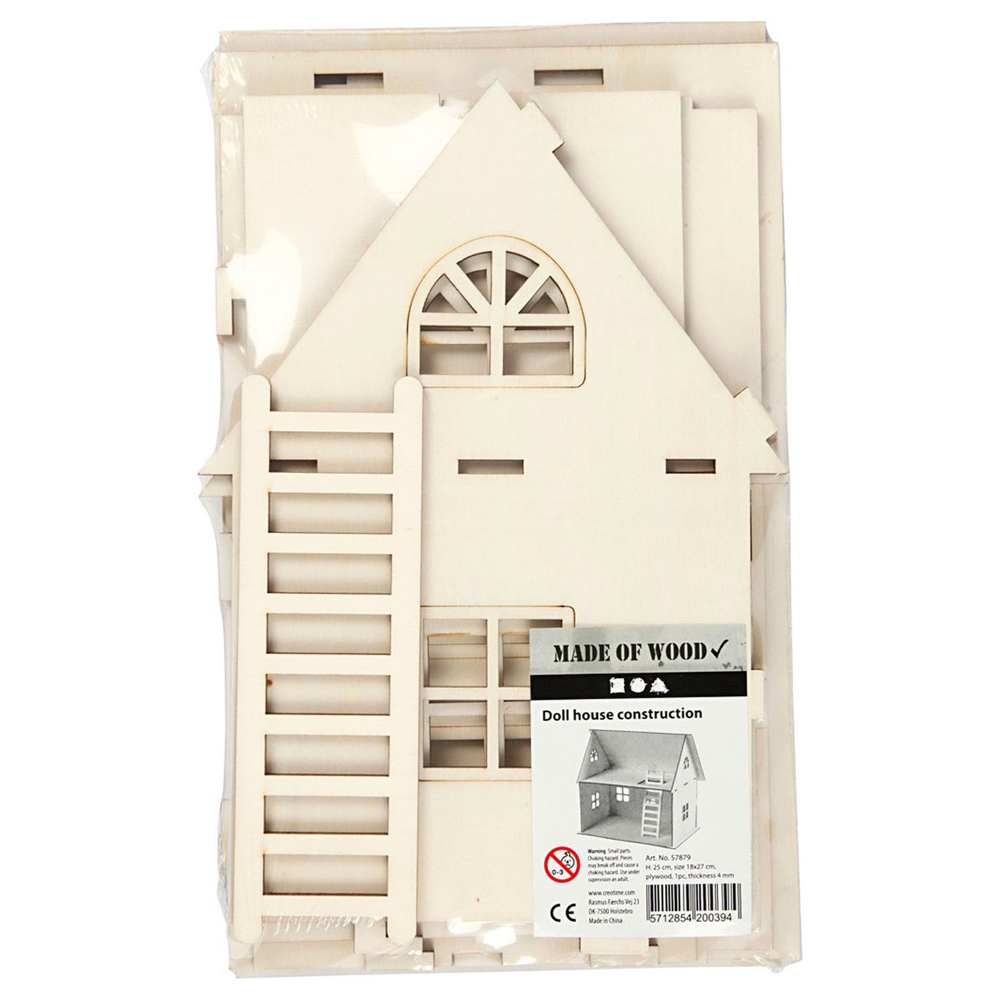 Creativ Company bricolage en bois poppenhuis