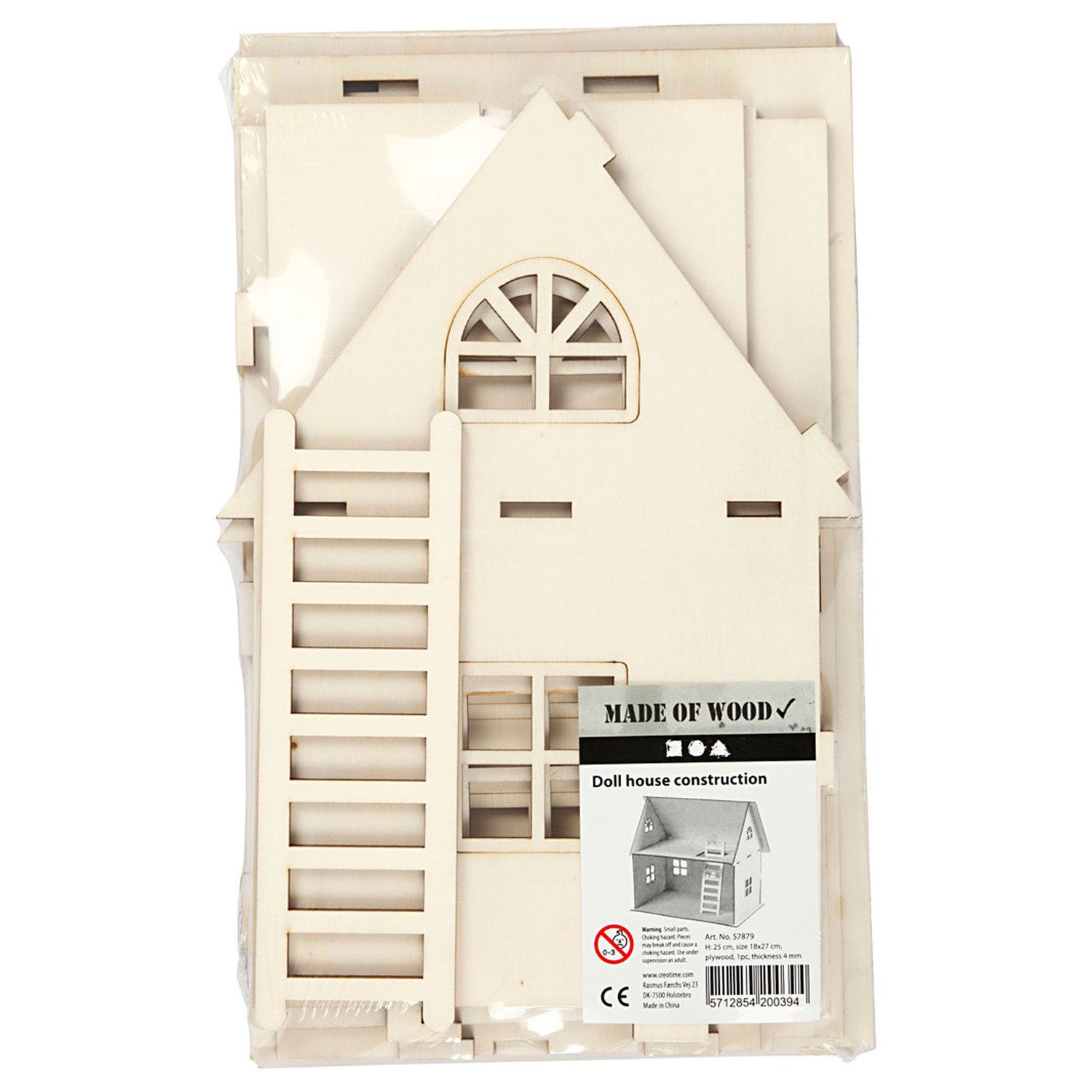 Creativ Company bricolage en bois poppenhuis