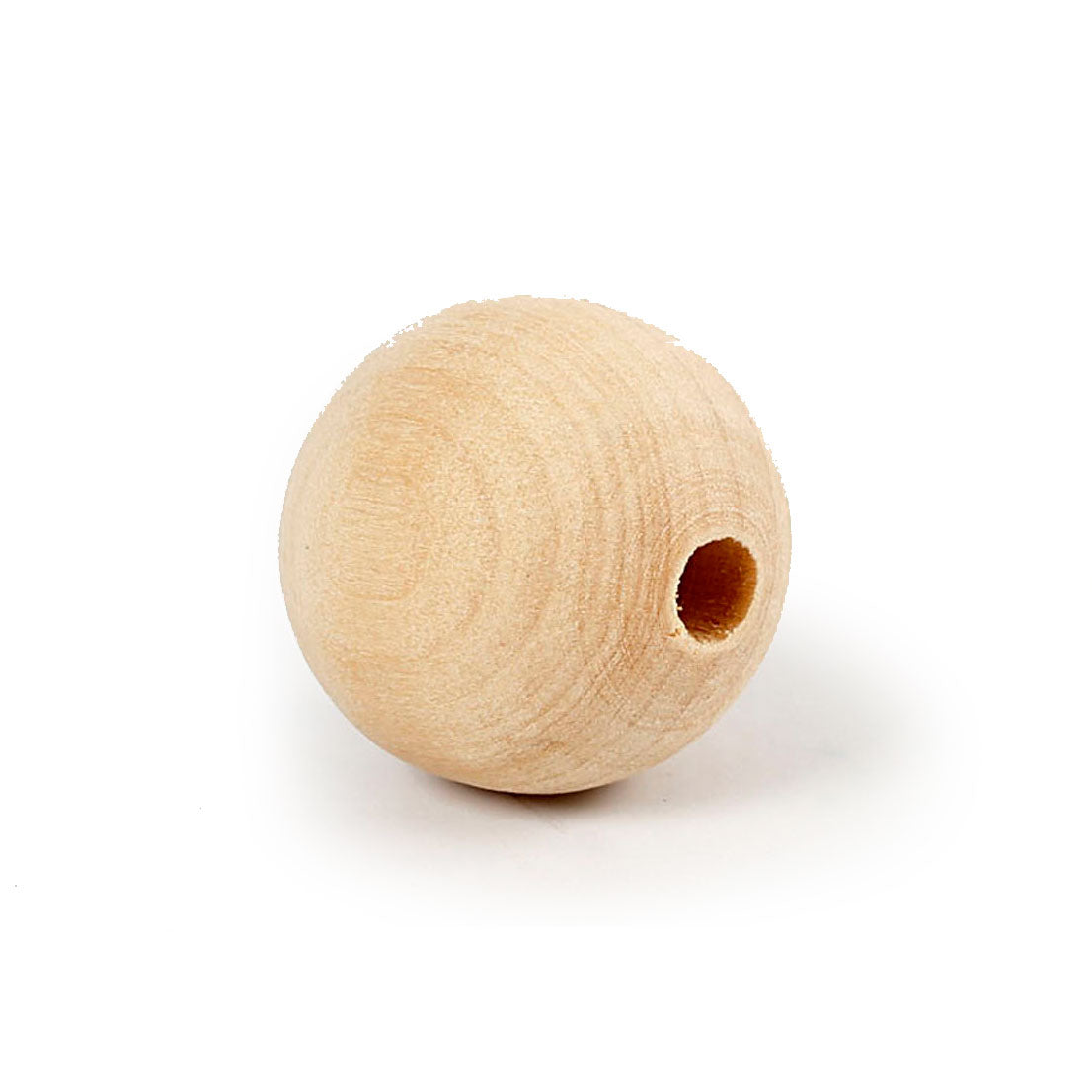 Perles en bois, Ø 2cm, 200pcs.