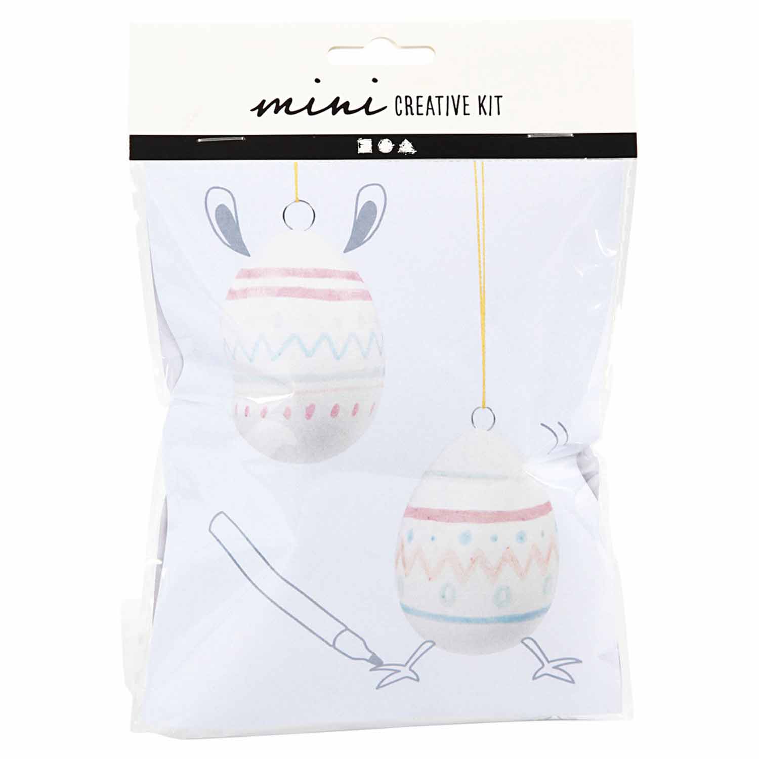 Ensemble d'artisanat Pendants Pâques oeufs