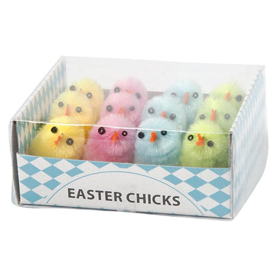 Creativ company Poussins de Pâques, h : 30 mm, couleurs pastel, 12 pièces 1 boîte