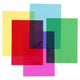 Creativ Company Cellulophan Foil Feuilles colorées, A4, 20e.