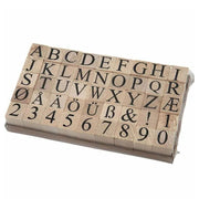 Creativ Company Wooden Stamp Set, 45dlg. - afbeelding 1