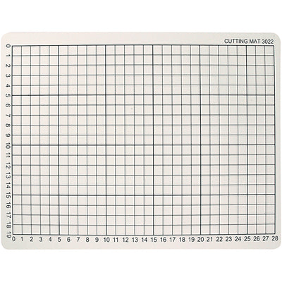 Caoutchouc de tapis coupé avec lignes de grille, 22x30 cm