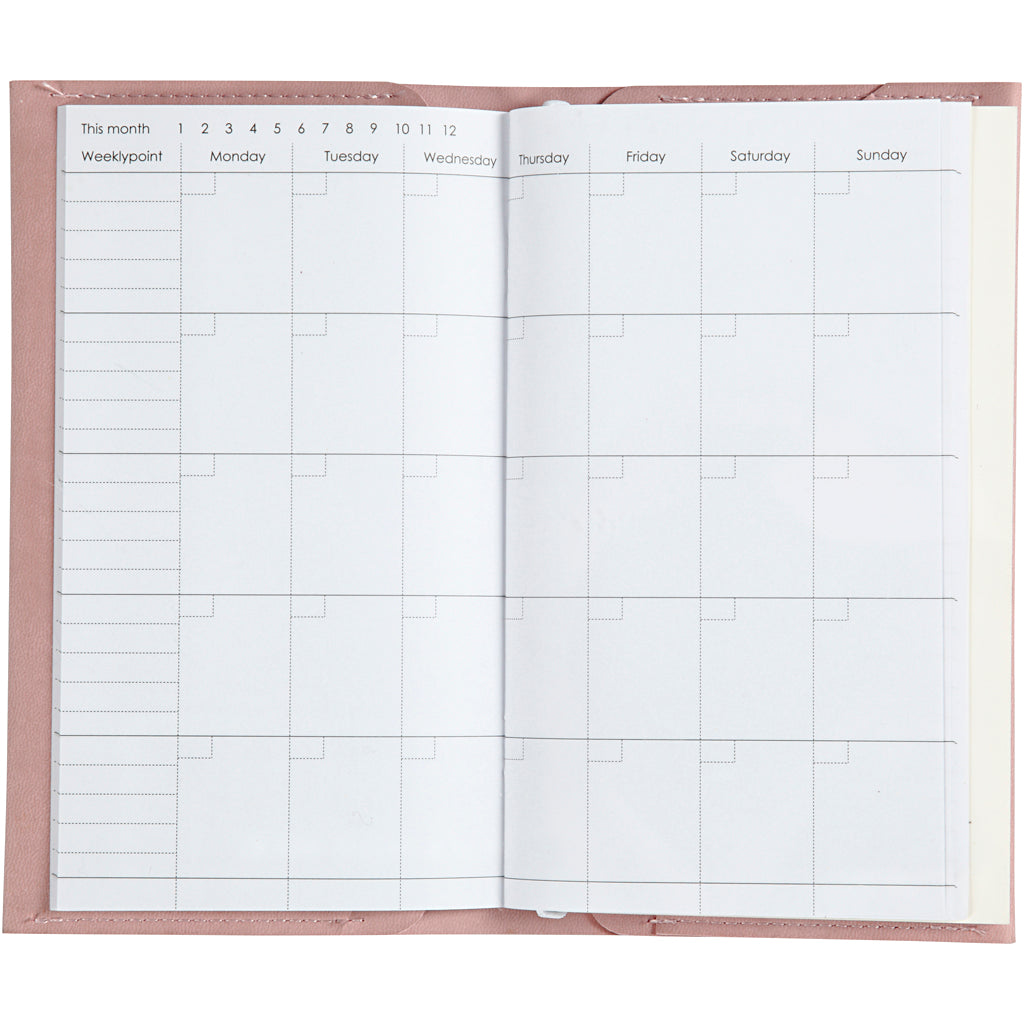 Creativ Company Planner Bulletjournal rose