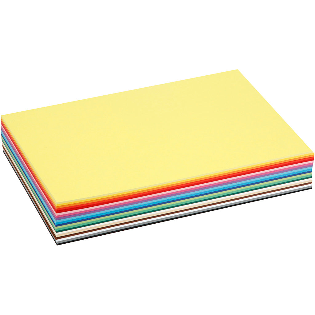 Creativ Company colored Cardboard Couleur A4, 180gr, 300 feuilles