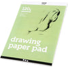 Bloc de dessin blanc A4 120gr, 30 feuilles