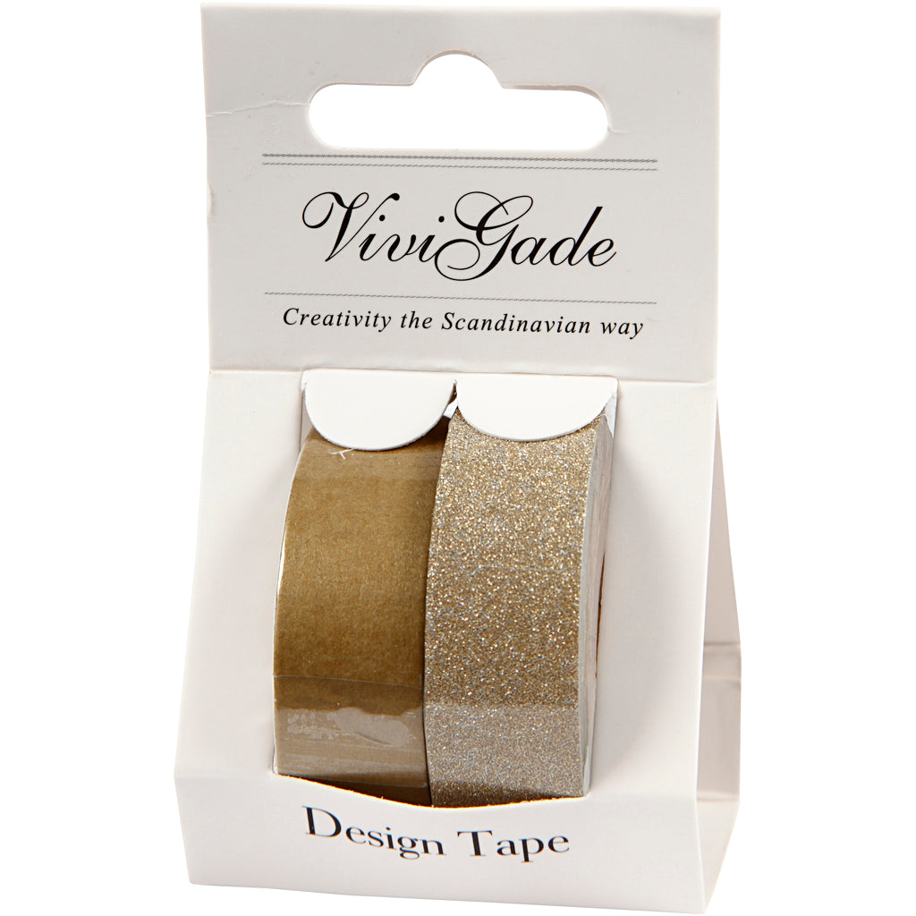 Masking Tape Gold 2m, 2st.