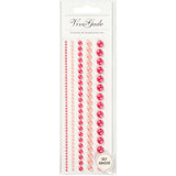 Perles à mi-pâte Rose 2-8 mm, 140e. - afbeelding 2