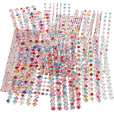 Strasstenenen Designs 2-10 mm, 12 feuilles