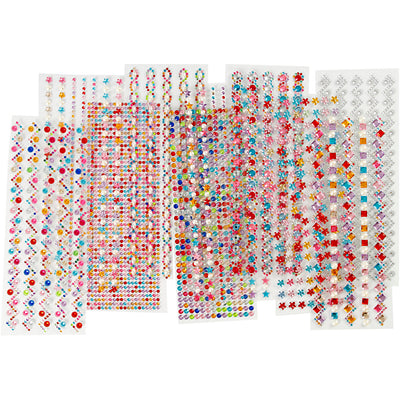 Strasstenenen Designs 2-10 mm, 12 feuilles