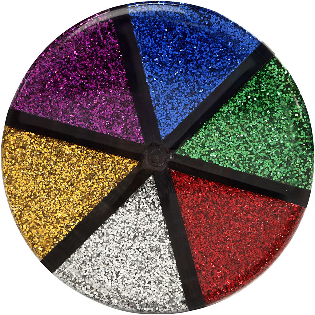 Couleur des paillettes, 6x13gr