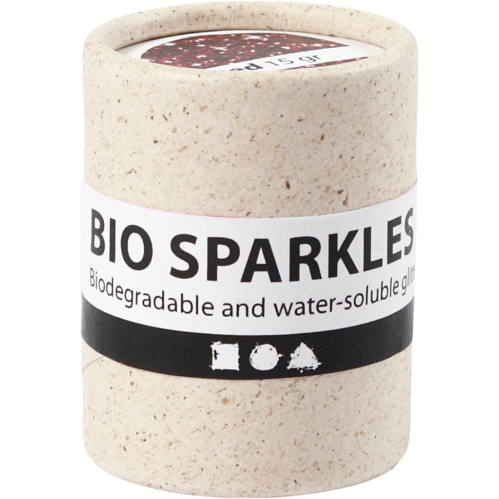 Creativ Company Bio Glitter rose, 10gr