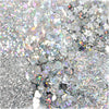 Creativ Company Glitter and Sequins Silver, 6x5gr