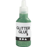 Creativ Company Glitter Glue Green, 25 ml - afbeelding 1