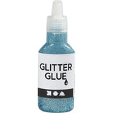 Creativ Company Glitter Glue Light Bleu, 25 ml - afbeelding 1