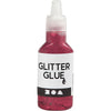 Creativ Company Glitter Glue Rose foncé, 25 ml