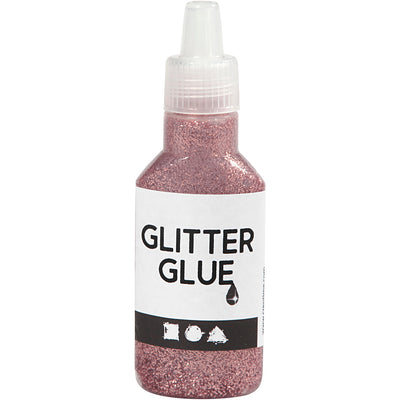 Creativ Company Glitter Glue Pink, 25 ml