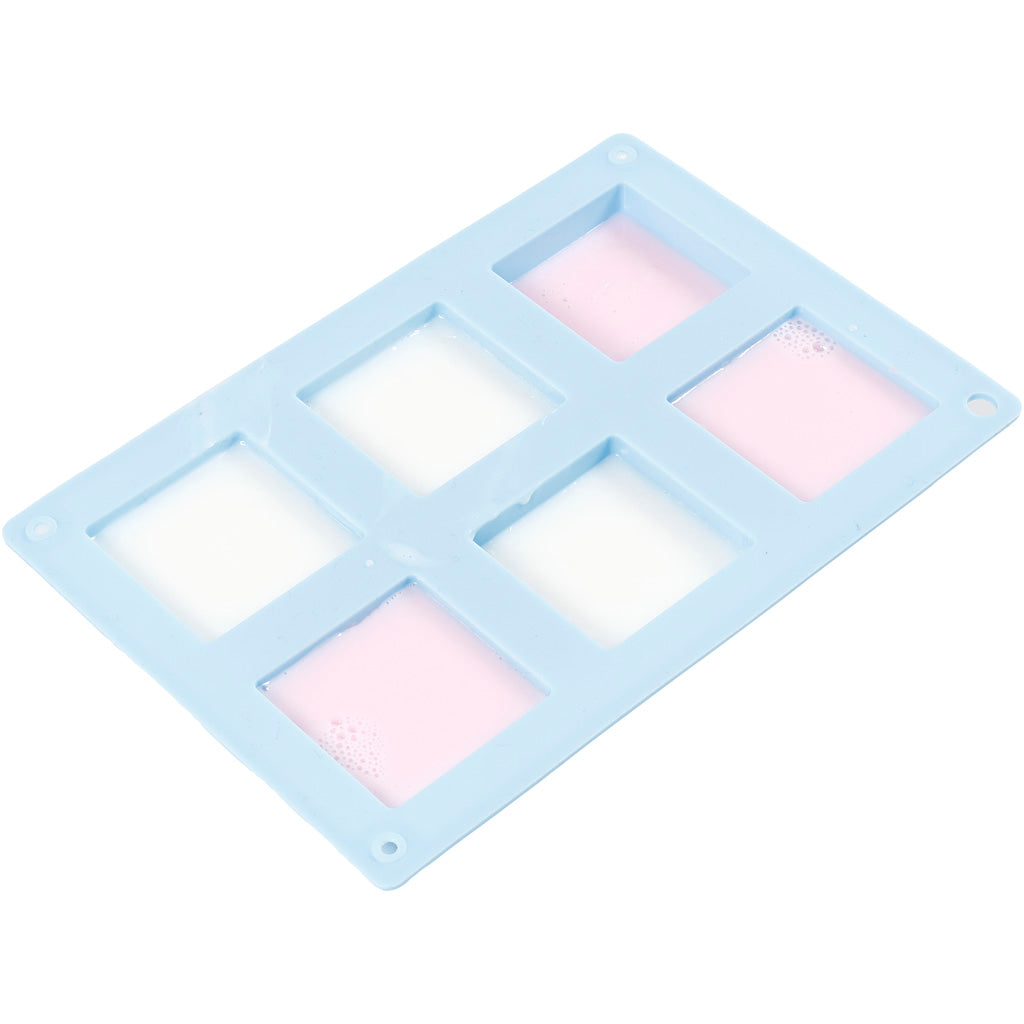 Forme de silicone en bleu clair, 60 ml