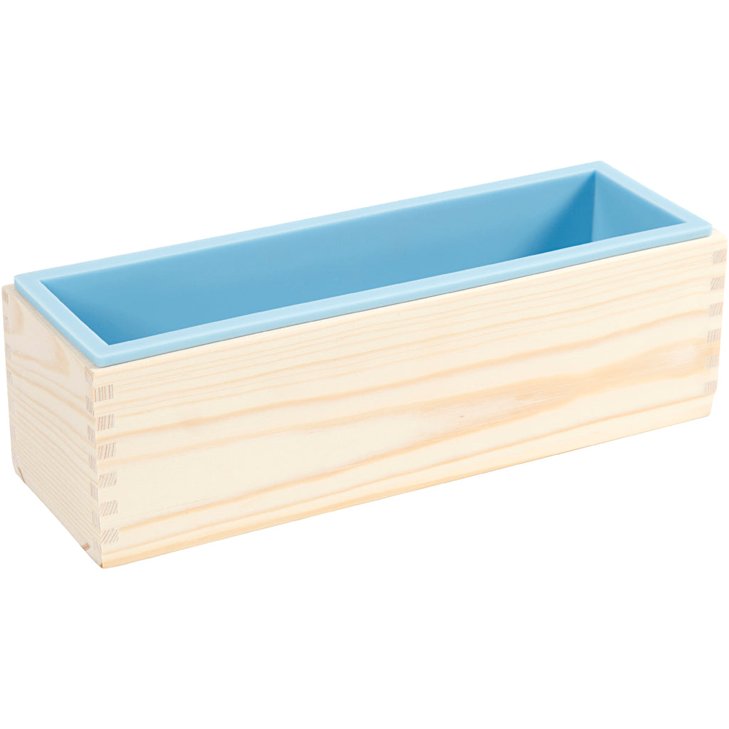 Forme de silicone Creativ Company dans une boîte en bois, 1500 ml
