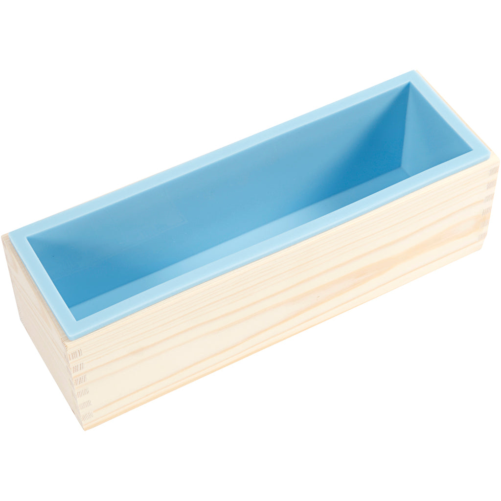 Forme de silicone Creativ Company dans une boîte en bois, 1500 ml