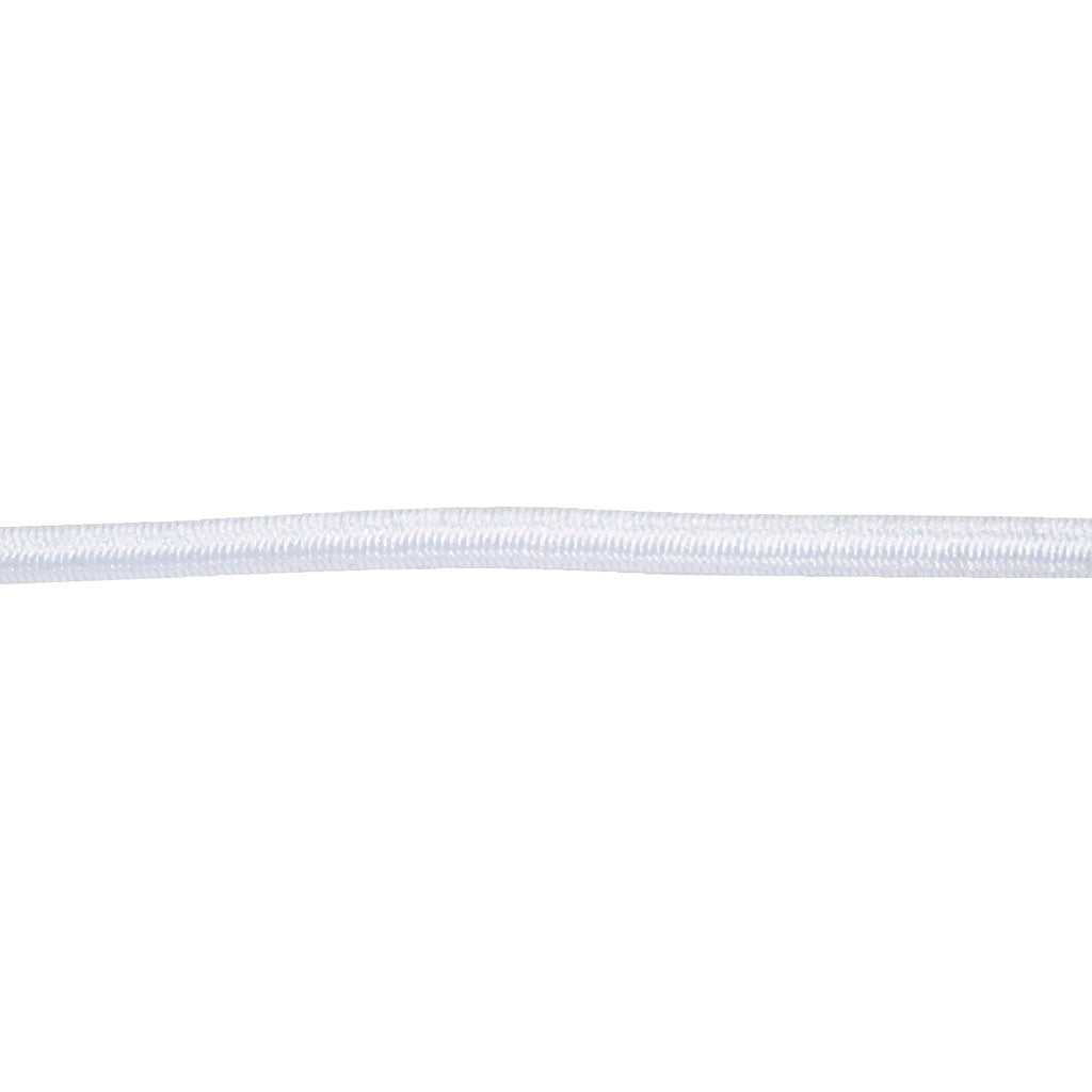 Épaisseur élastique 2 mm blanc, 25m
