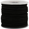 Épaisseur élastique 2 mm noir, 25m
