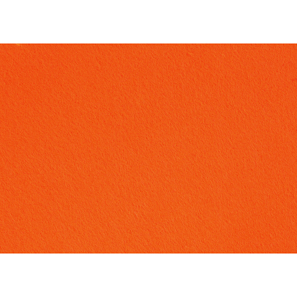 Hobby Felt Orange A4, 10 feuilles