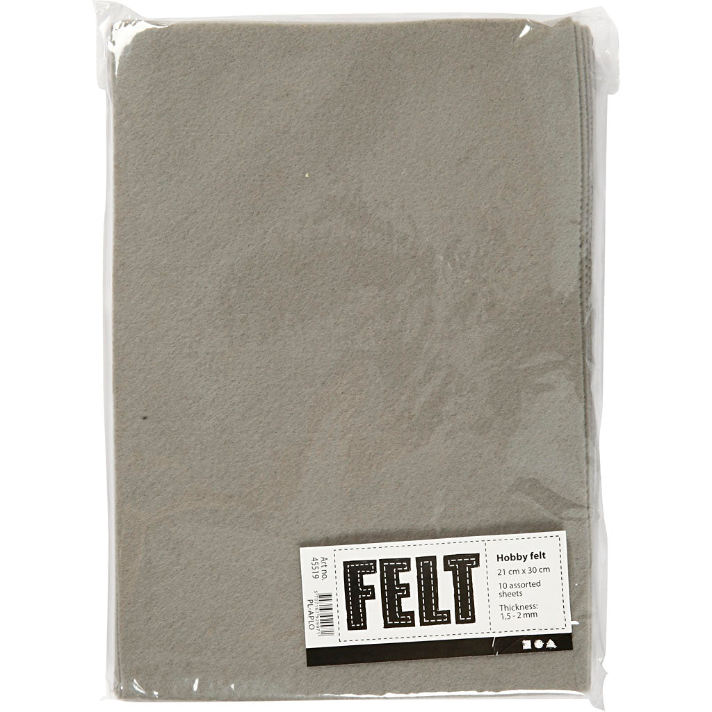 Hobby était gris A4, 10 feuilles