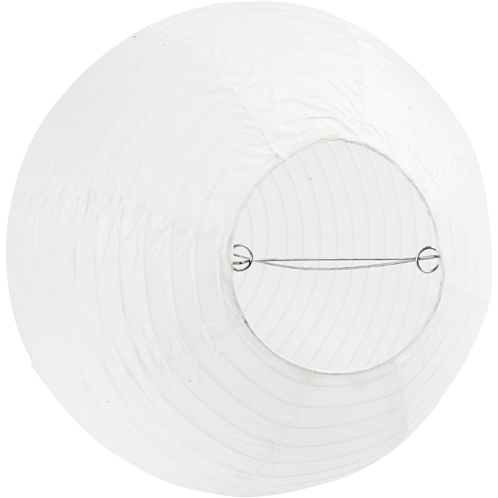 Rice Paper lampe blanche Drop, 27 cm