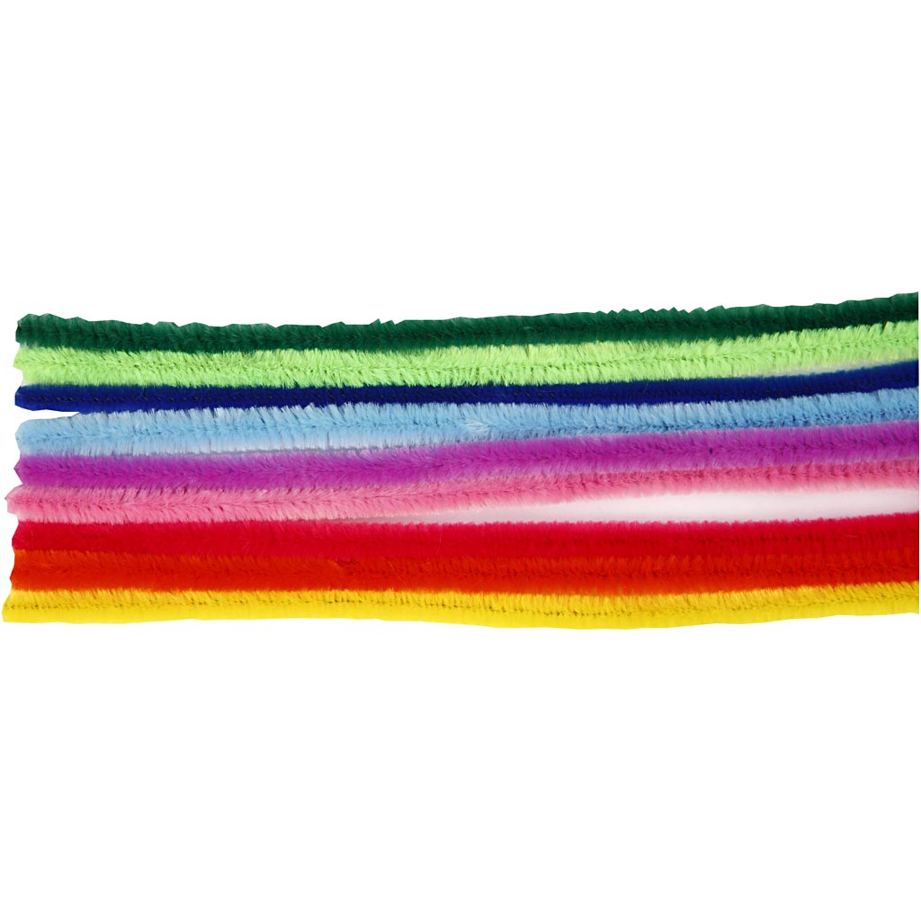 Couleur de fil Chenille 30 cm, 200st.