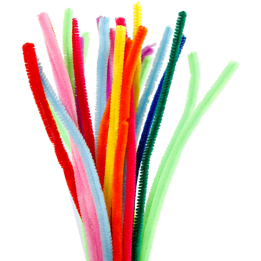 Couleur de fil Chenille 30 cm, 200st.