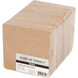 Creativ Company Coasters MDF 10x10cm, 50st. - afbeelding 2