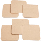 Creativ Company Coasters MDF 10x10cm, 50st. - afbeelding 5