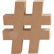 Symbole # MDF 13cm, 1er.