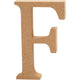 Creativ Company Letter F MDF 13cm, 1er.