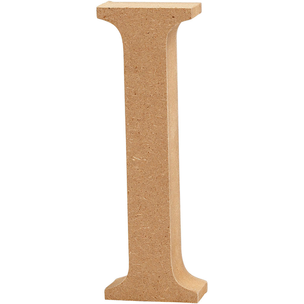 Creativ Company Lettre I MDF 13cm, 1er.